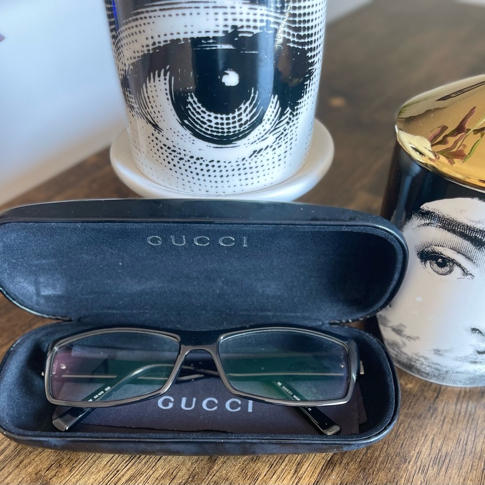 Gucci Black Eyeglasses